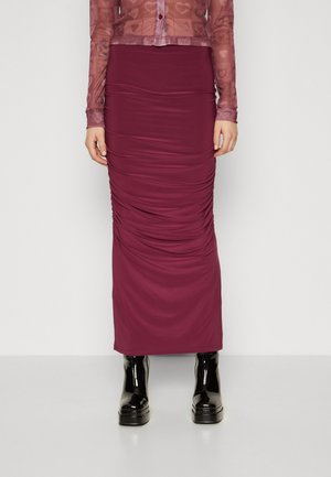 Maxi skirt - dark purple