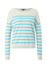 comma Strickpullover - türkis
