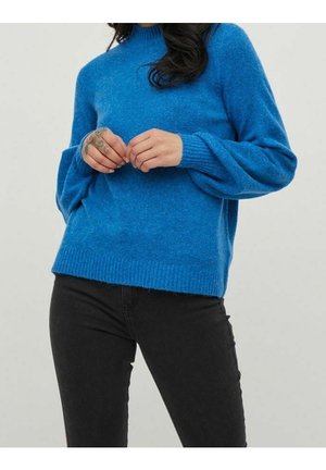 Striktrøje - blue