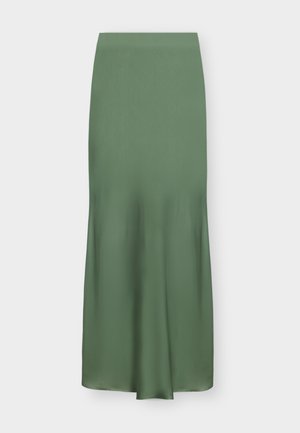 Bruuns Bazaar, KORTHALSIABBJOANELLE SKIRT - Μάξι φούστα - sweet green