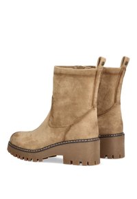 ETIKA CHESTER - Botines con plataforma - beige