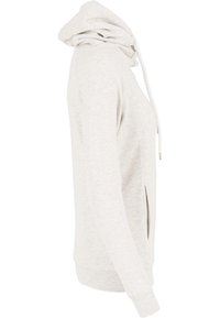 Urban Classics RAGLAN HIGH NECK  - Pulover s kapuco - offwhite melange