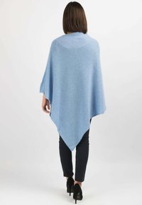 Dalle Piane Cashmere PONCHO - Poncho - cielo
