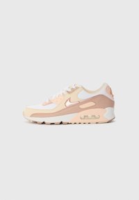 Nike Sportswear - AIR MAX 90 - Trainers - white/brown/particle pink/washed coral/pearl white Thumbnail Image 1