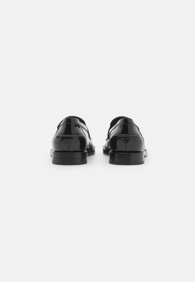Emporio Armani LOGO LOAFER - Čevlji brez vezalk - nero