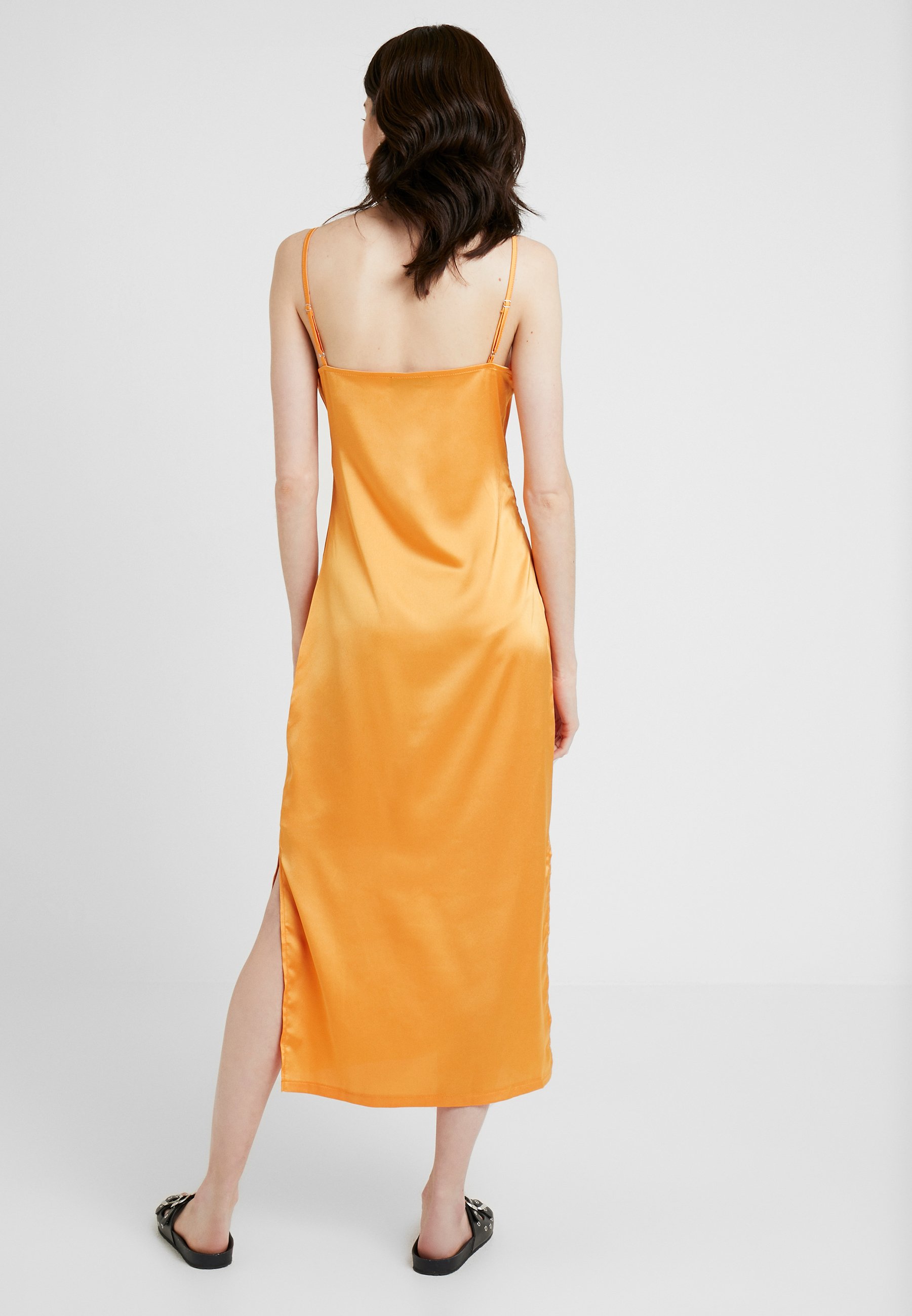 cami slip dress midi