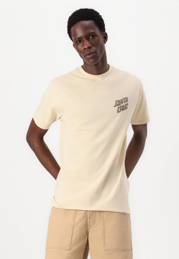 SCREAMING GRIZZLY UNISEX - Print T-shirt - blond wood4