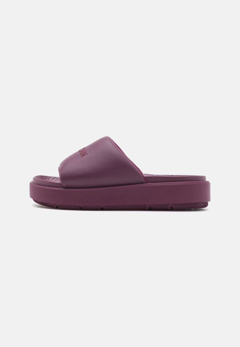 Jordan JORDAN SOPHIA - Iešļūcenes - bordeaux/burgundy crush/fire pink