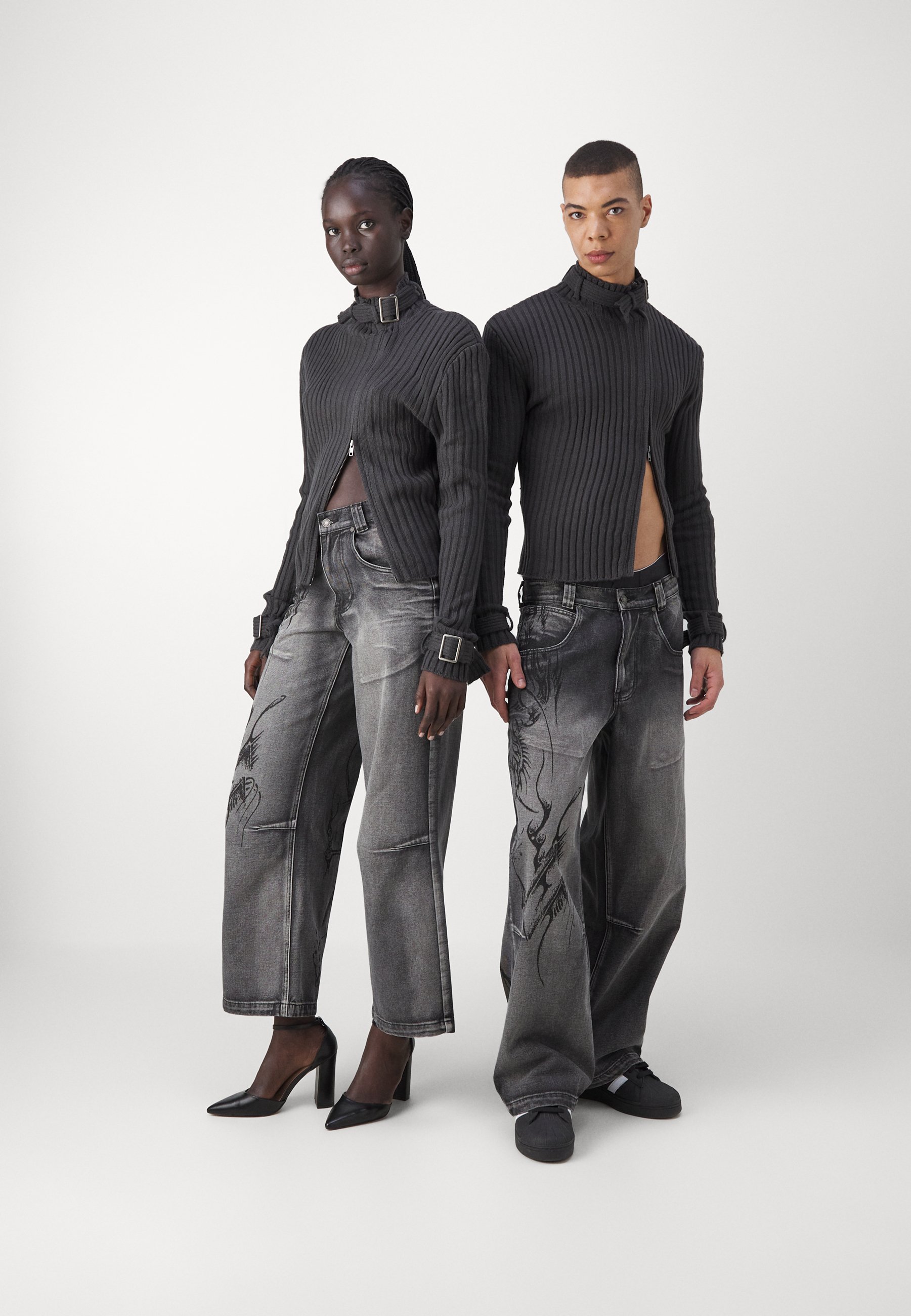 Jaded London LAZY WILLY - Loose Jeans - black - Zalando.co.uk