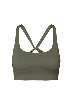 rethinkit studios, BUTTER SOFT SPORTS BRA SEINNA - Μπλούζα - charcoal olive