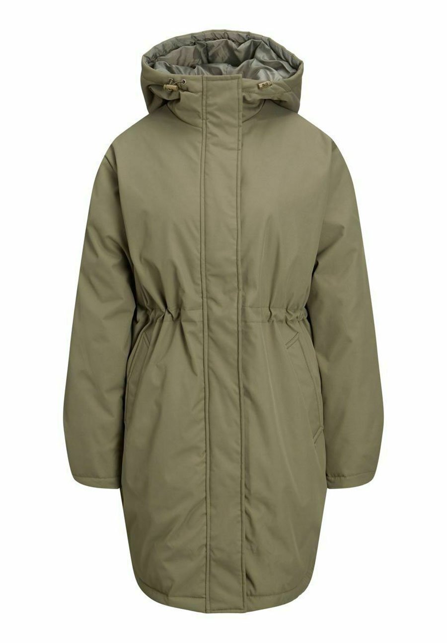 JJXX Jxsena-Abrigo Acolchado Otw Chaqueta, Negro, XS Para