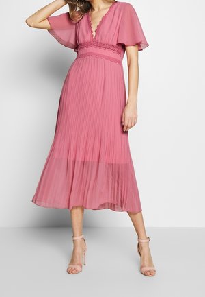 Robe de soirée - mottled pink