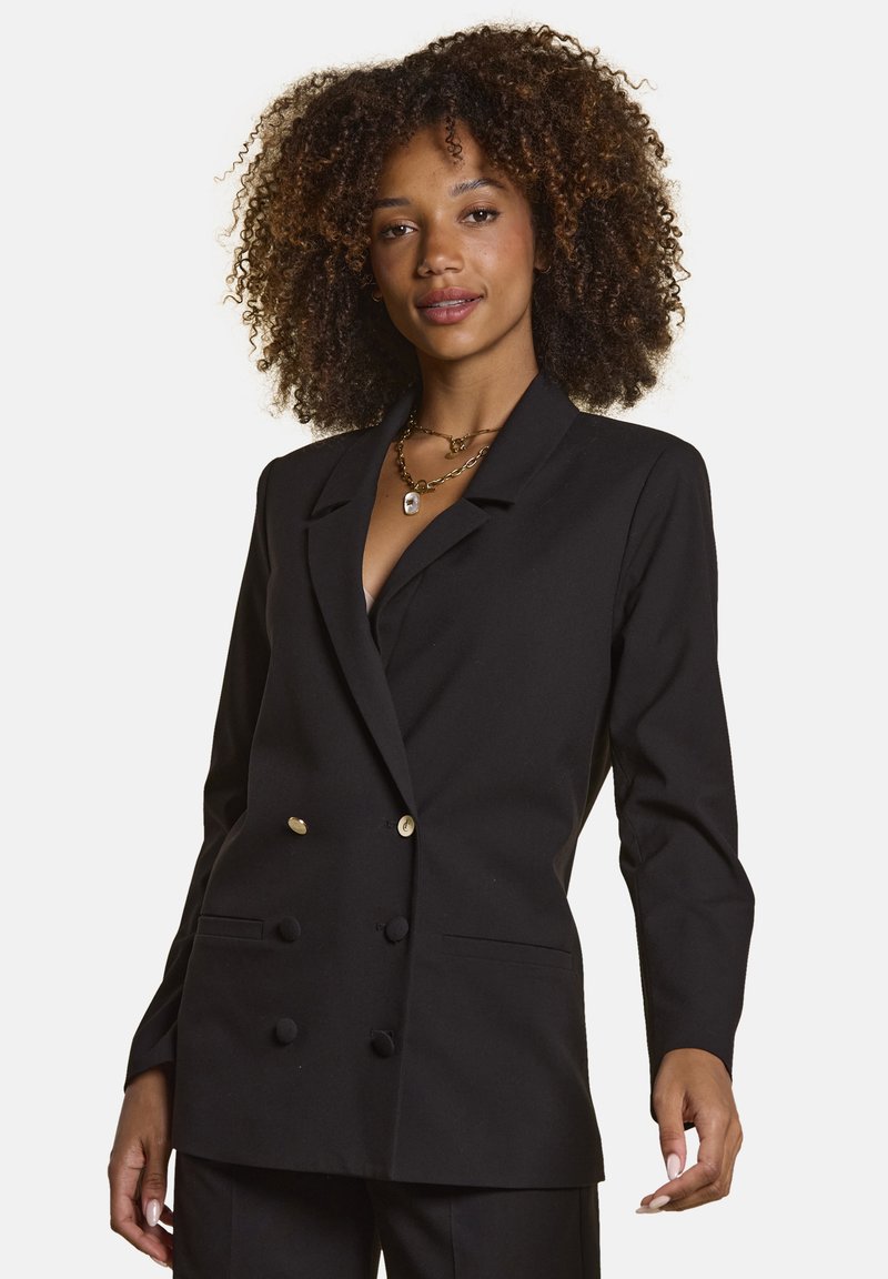 I.Code by IKKS DOUBLE BREASTED BUTTONS - Blazer - black