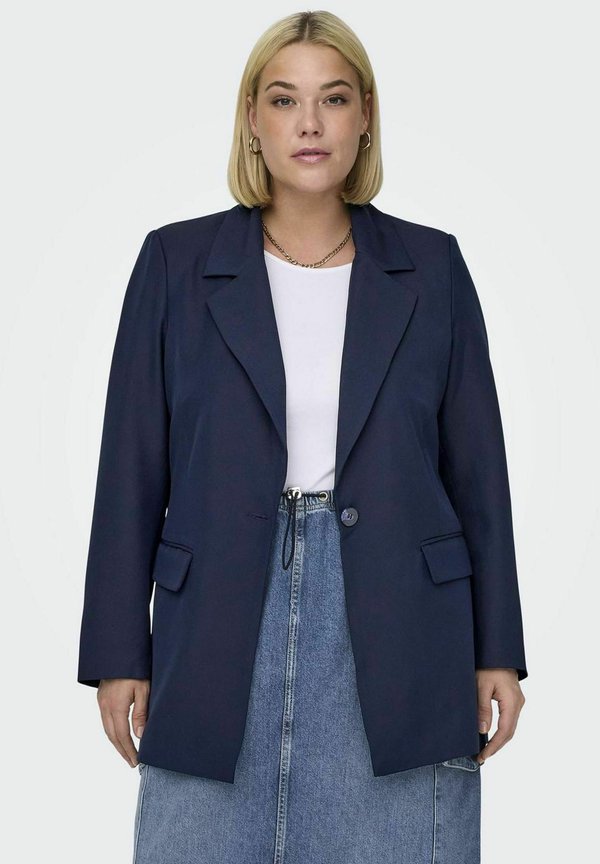 KOMFORT FIT REVERSKRAGEN - Kurzmantel - night sky