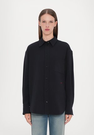 PYJAMA SHIRT - Blúzka so zapínaním na gombíky - navy
