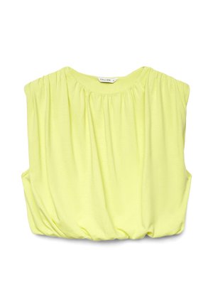 Calliope, TOP TINTA UNITA - Top - lime