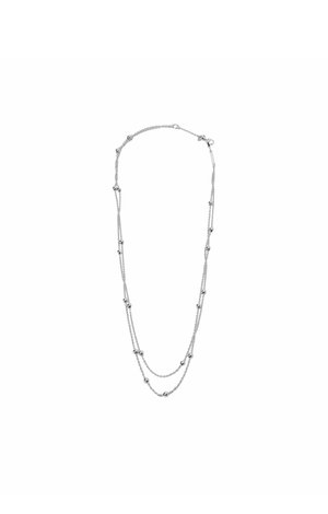 Necklace - silver coloured