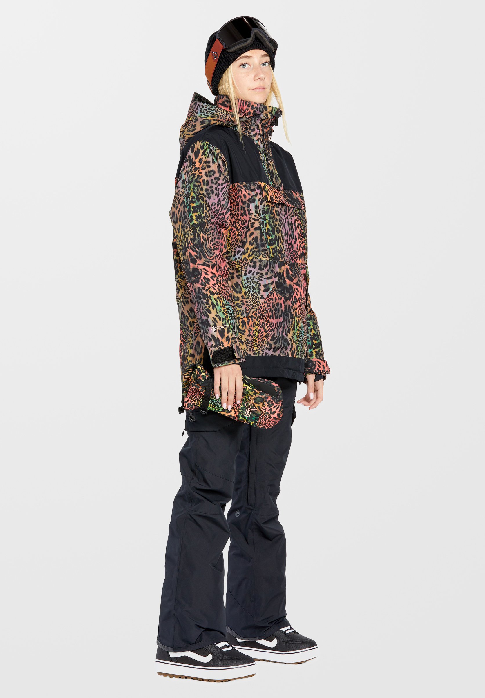 Volcom FERN INSULATED GORE-TEX - Snowboard jacket - acid/brown