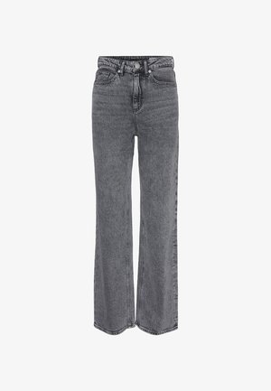 Vero Moda Curve VMTESSA WIDE CURVE - Wide Leg - medium grey