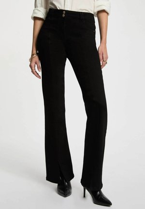 Jeans bootcut - nero