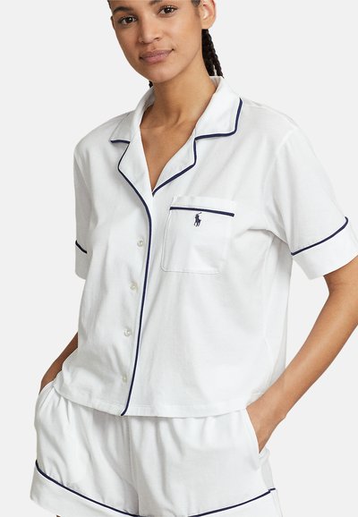 Polo Ralph Lauren SHORT SLEEVE SET - Pigiama - blanc