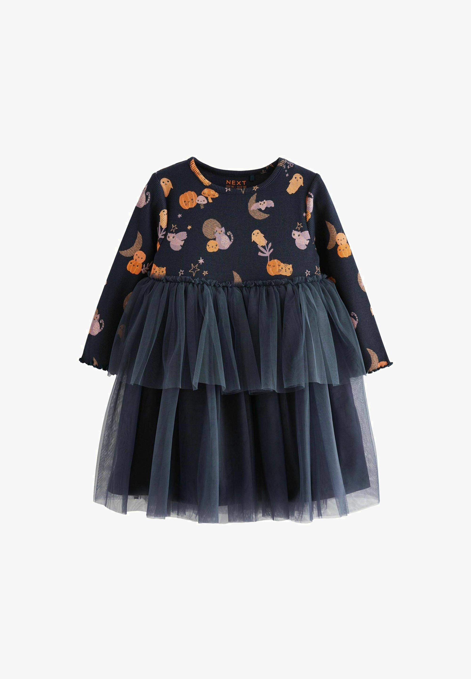 Next HALLOWEEN PARTY REGULAR FIT Vestito elegante charcoal