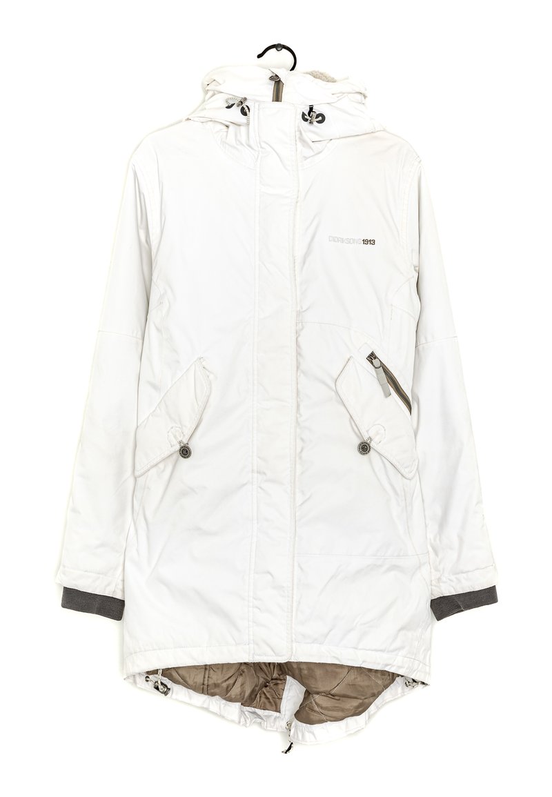 Didriksons Winter coat white (Preowned) Zalando.de