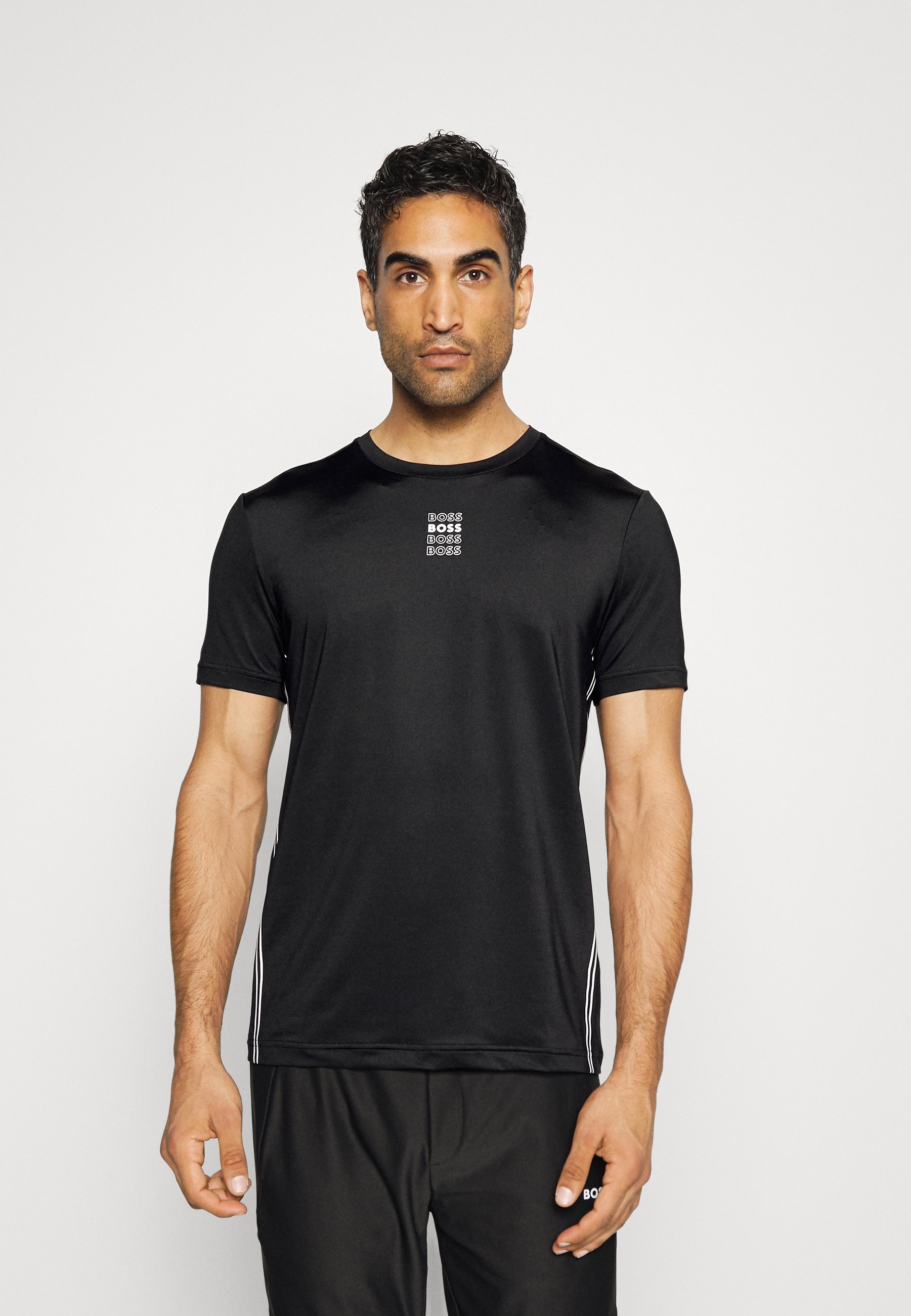 BOSS TEE GYM - Sport T-shirt - black 