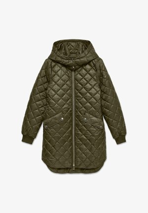Vero Moda, JACKET VMHAYLE COAT - Vinterfrakke - ivy green