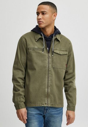 IDJANNIK - Chaqueta vaquera - army