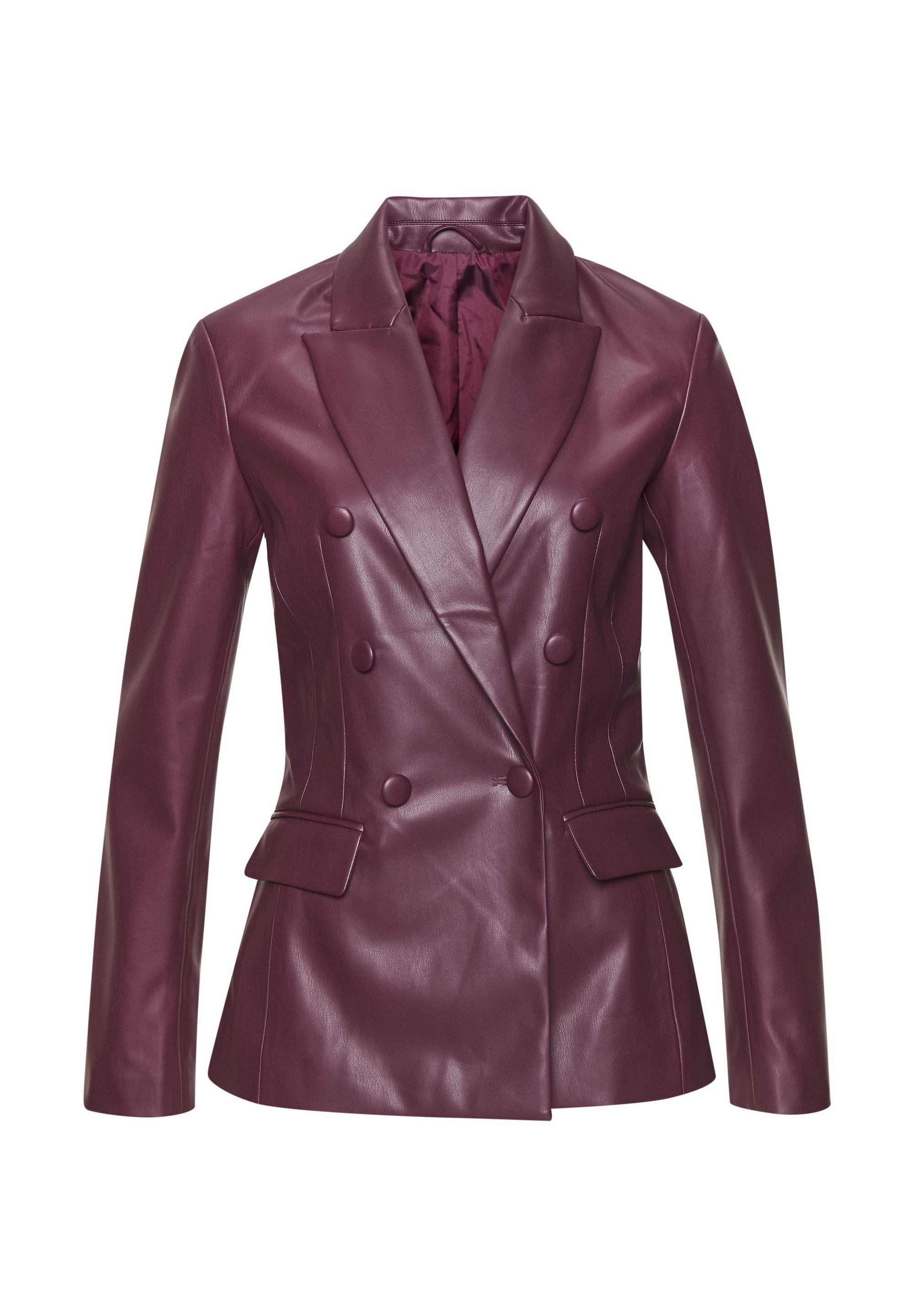 LASCANA Kunstlederjacke bordeaux Zalando