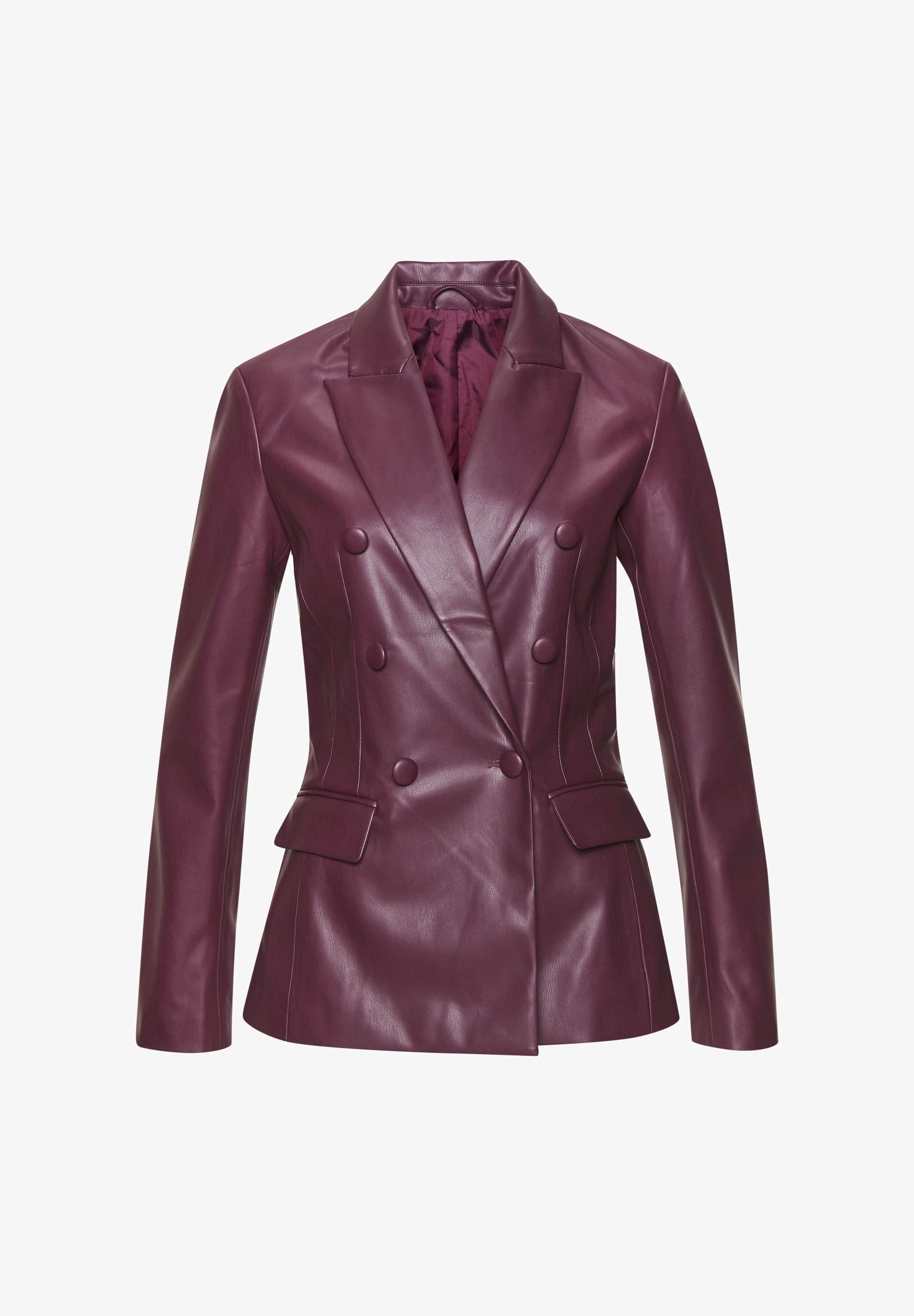 LASCANA Kunstlederjacke bordeaux Zalando