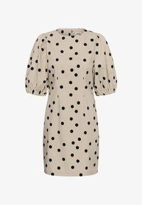 Ikke valgt, oatmeal and black dots