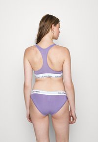 Calvin Klein Underwear UNLINED BRALETTE ICON COTTON MODAL - Formujúca podprsenka - splash of grape
