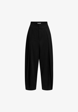ONLY, TROUSERS ONLDISIA BALLOON FIT TROUSERS - Pantalon classique - black