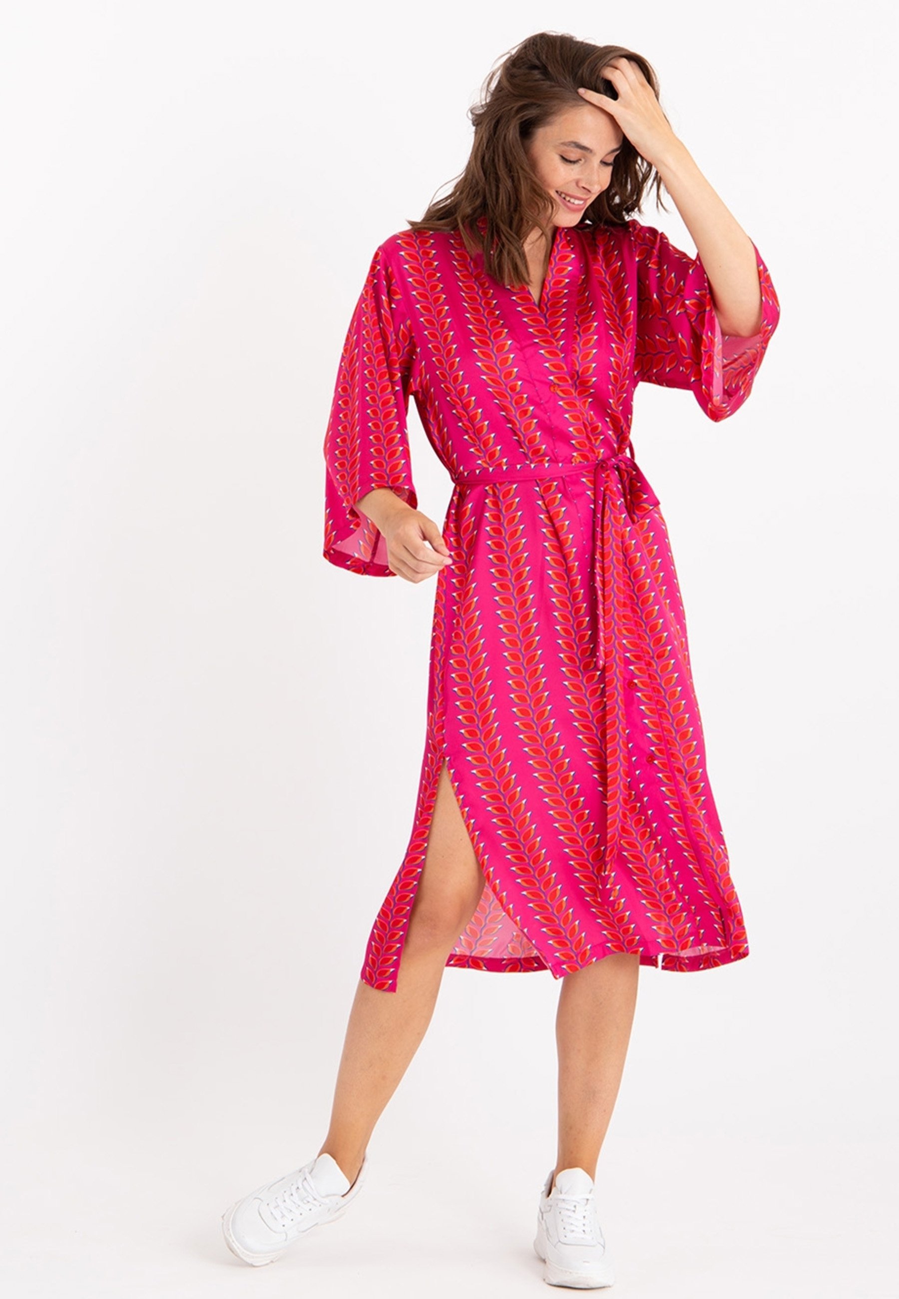 JE M'APPELLE Jurk - rose/donkerroze - Zalando.nl