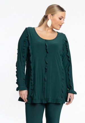 Blouse - dark green