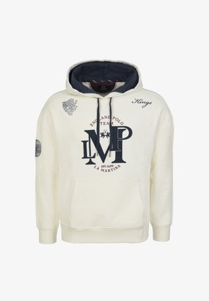 La Martina Hoodie - off white            mbffp