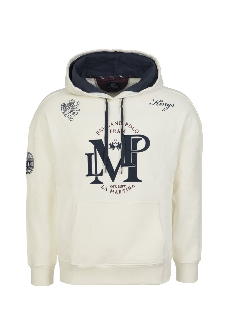 La Martina Hoodie - off white            mbffp
