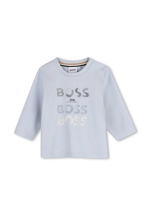 BOSS Kidswear, LONG SLEEVE T-SHIRT TODDLER BABY - T-shirt à manches longues - pale blue