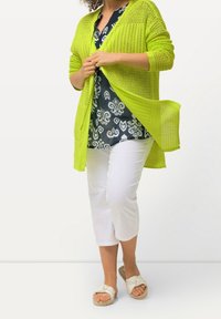 Ulla Popken Kofta - neon green