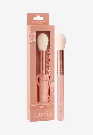 Luvia Puderpinsel E206 – Kegelförmig, Vegan, In Nude/Roségold, Für Präzises Puder- Und Contouring