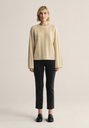 TRÖJA TANYA - Neule - vit