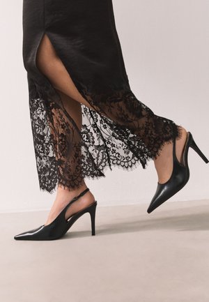 Next, REGULAR FIT - FOREVER COMFORT POINT TOE - High Heel Pumps - black animal