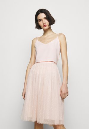 KISSES MIDI SKIRT EXCLUSIVE - A-Linien-Rock - pink encore