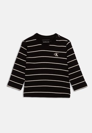 Langærmet T-shirt - black