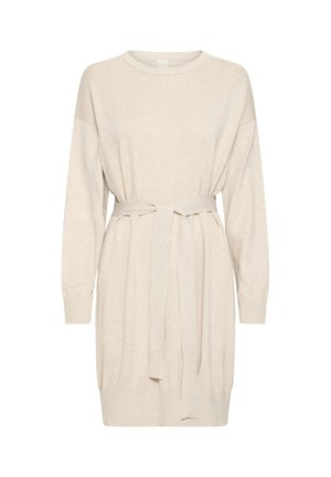 ICHI, IHLULS DR - Robe pull - oatmeal melange