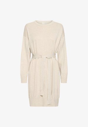 ICHI, IHLULS DR - Robe pull - oatmeal melange