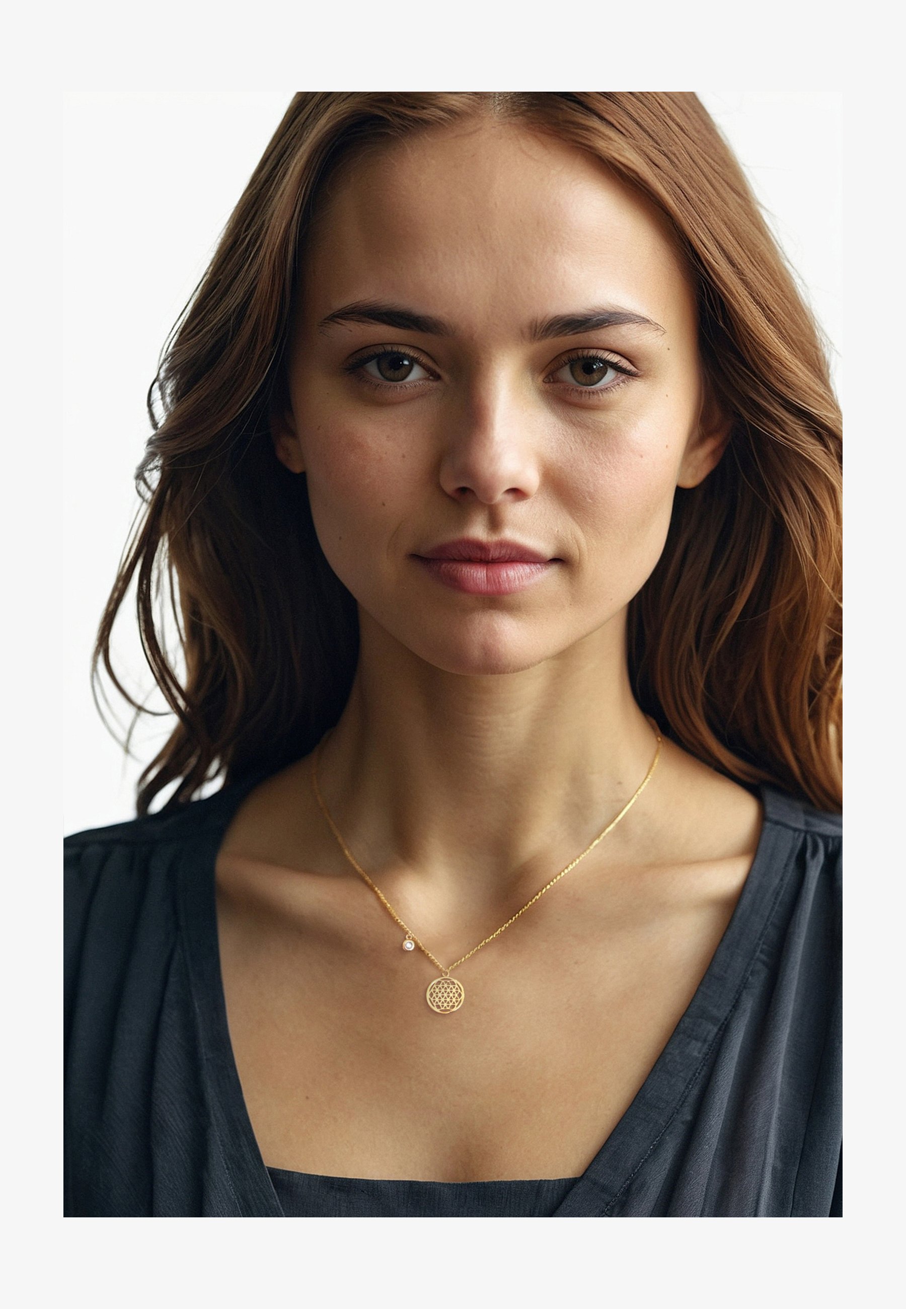 SOFIA MILANI Collana Donna Argento 925 Con Ciondolo A Croce Modellata - Placcata Rodio, Ipoallergenica, In Confezione Regalo