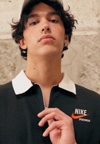 Nike Sportswear TREND RUGBY - Sweatshirt - black/sail